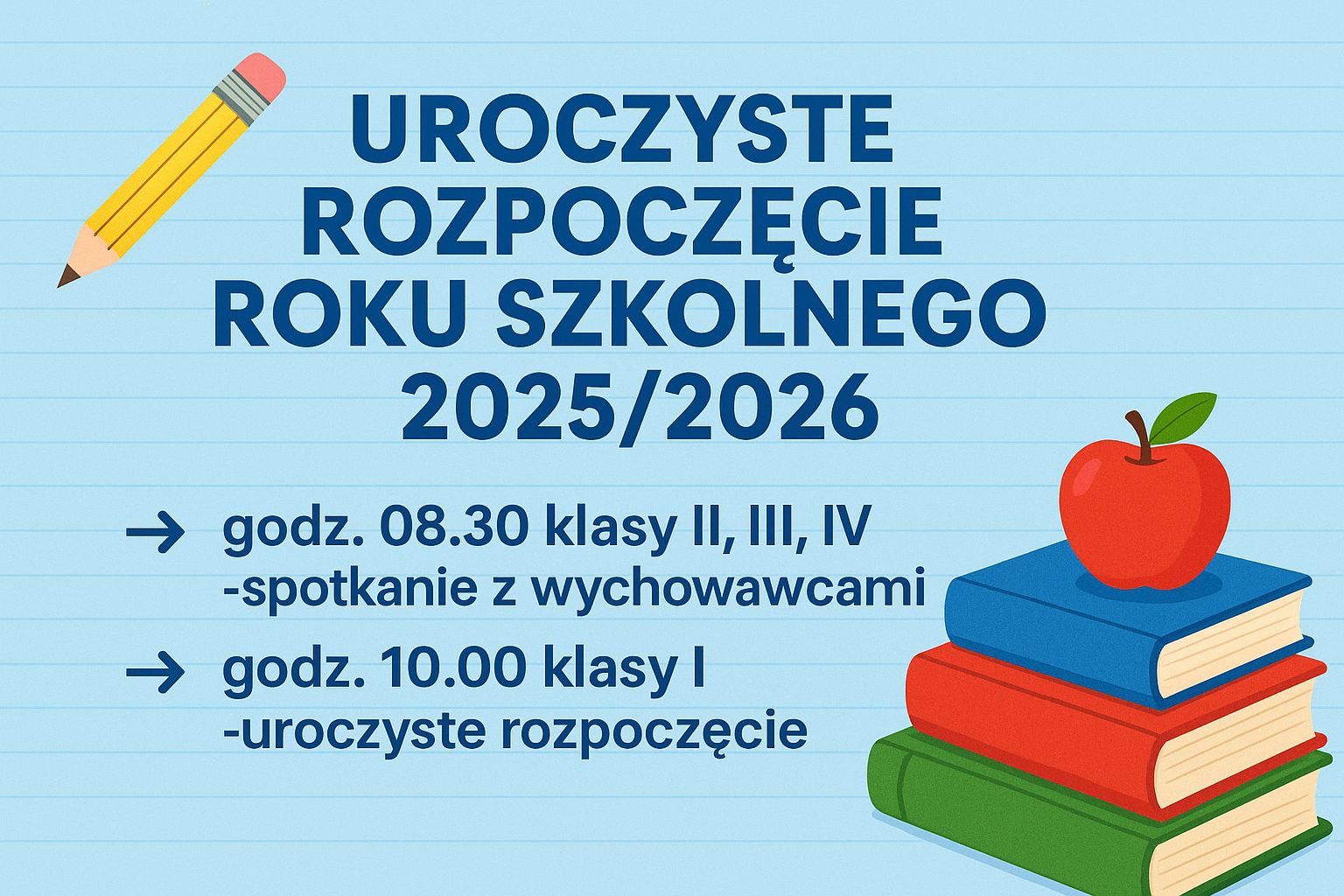 rozpoczęcie roku szkolnego